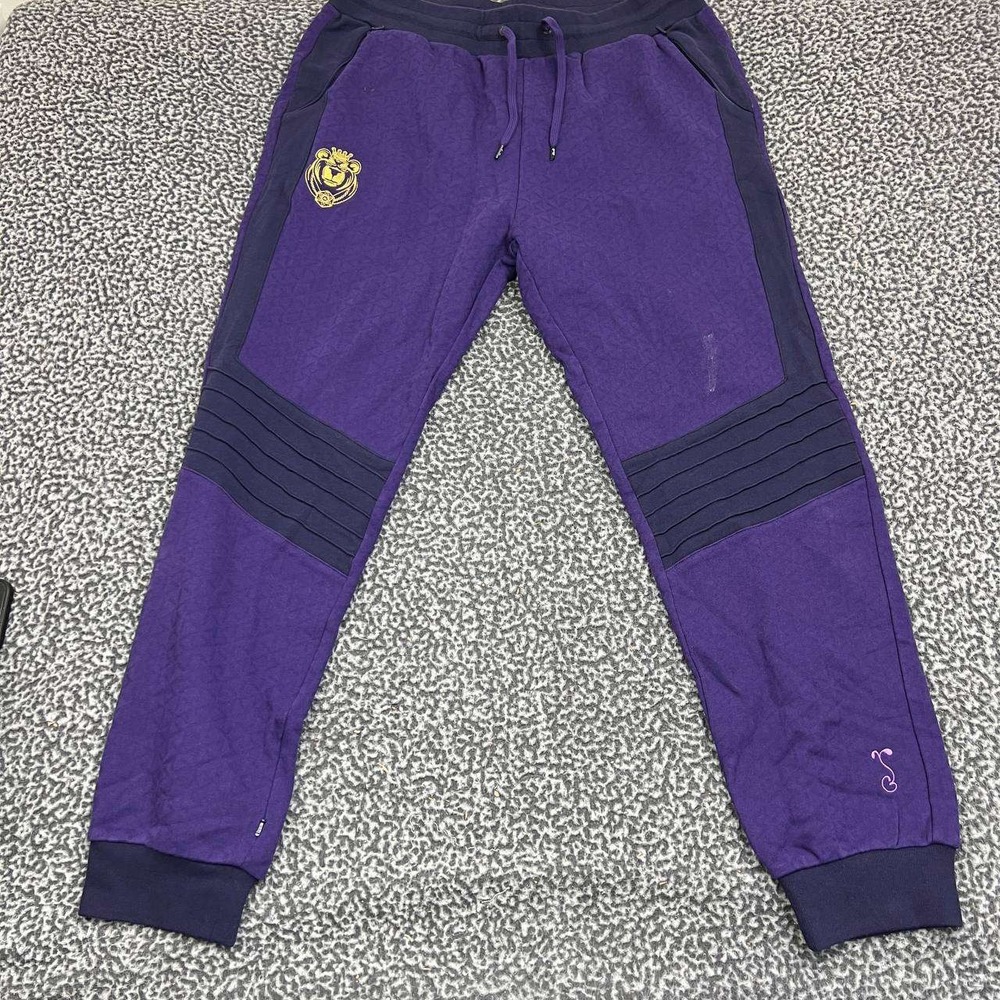 Grassroots‎ California Sweatpants Men Extra Large Purple Pocket Outdoor 36x31